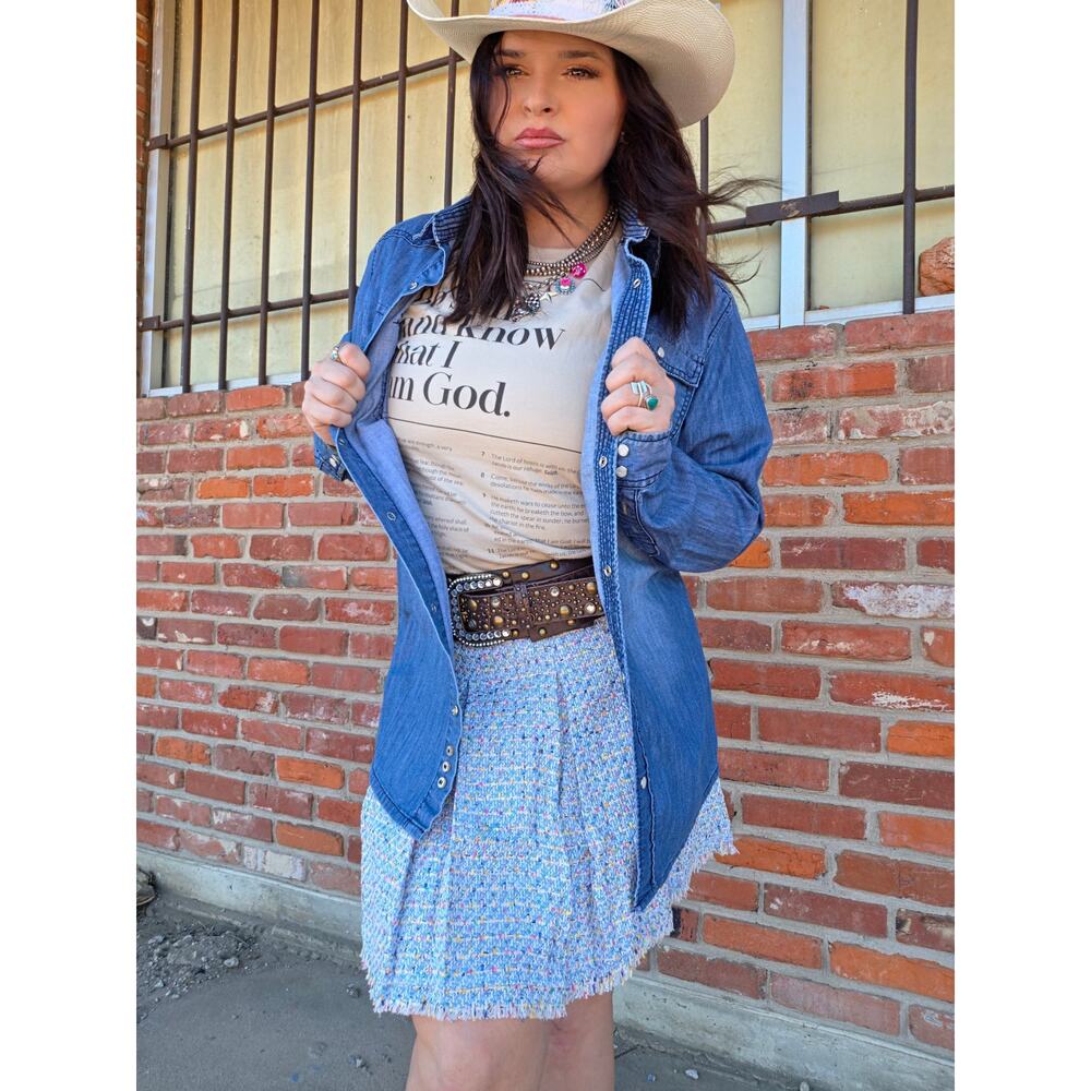 The Sophisticated Cowgirl - Skirt
